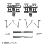 Beck Arnley Disc Brake Hardware Kit For Lexus 084-1875. Fixed Price $27.07.