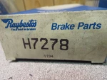 Brake Hardware Kit Raybestos Nos # H7278. Fixed Price $9.88.