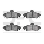 Rear Disc Brake Pad Set For Cougar, Contour, Mystique (1551-0899-10). Fixed Price $45.44.