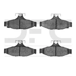 Rear Disc Brake Pad Set For Camaro, Firebird, Corvette (1551-0413-00). Fixed Price $44.62.