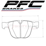 Pfc Brakes Rear Disc Pad Set For 2006-2015 Bmw 750I Braking Stopping. Fixed Price $144.97.