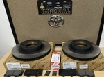 2003-2009 Toyota 4RUNNER Genuine Oem Front Brake Rotors Tcmc Pads 13.25". Fixed Price $285.00.